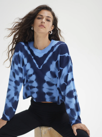 LNA Caprina Tie Dye Sweater
