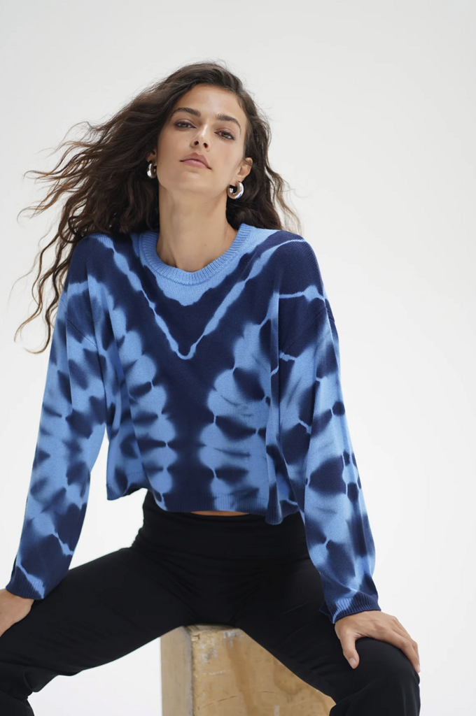LNA Caprina Tie Dye Sweater