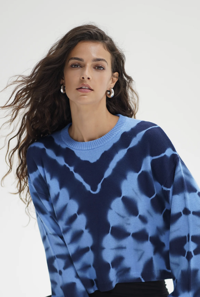 LNA Caprina Tie Dye Sweater