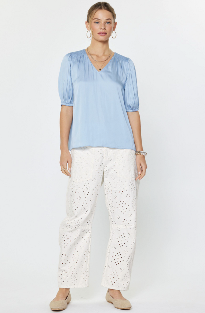 Current Air V-Neck Blouse