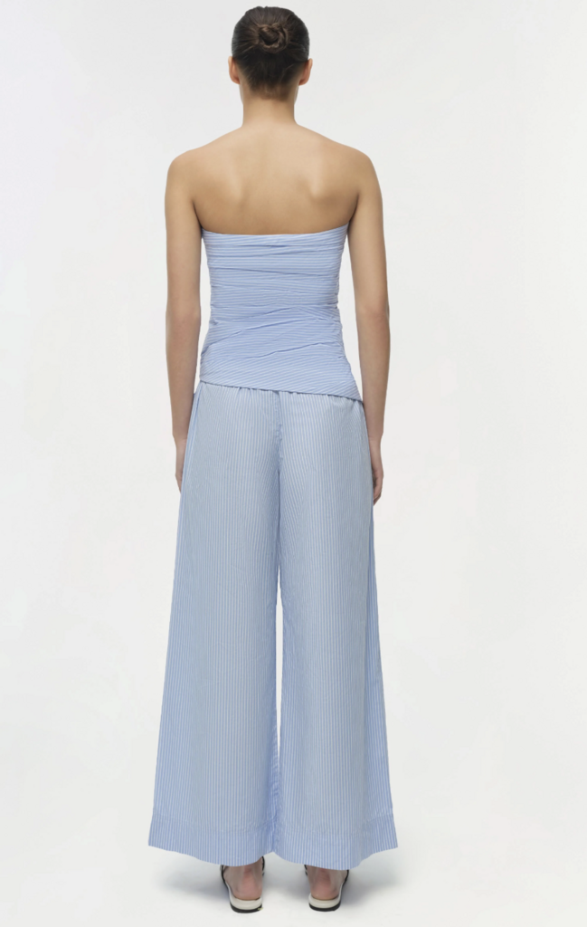 Simkhai Emerson Ruched Bustier Top