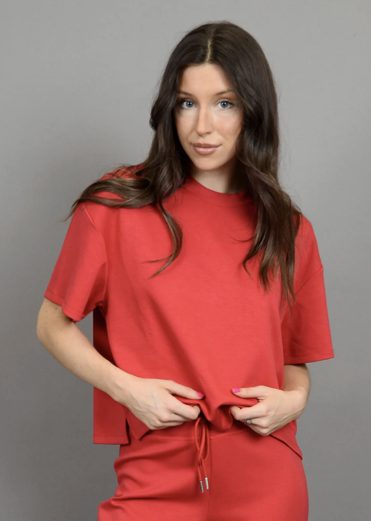 RD Style Tess Cotton Soft Knit Top