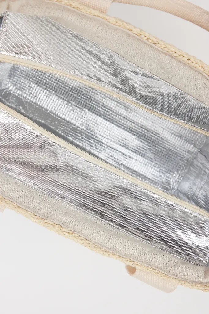 Hat Attack Modern Straw Cooler Tote