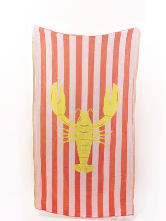 Hat Attack Turkish Towel Lobster