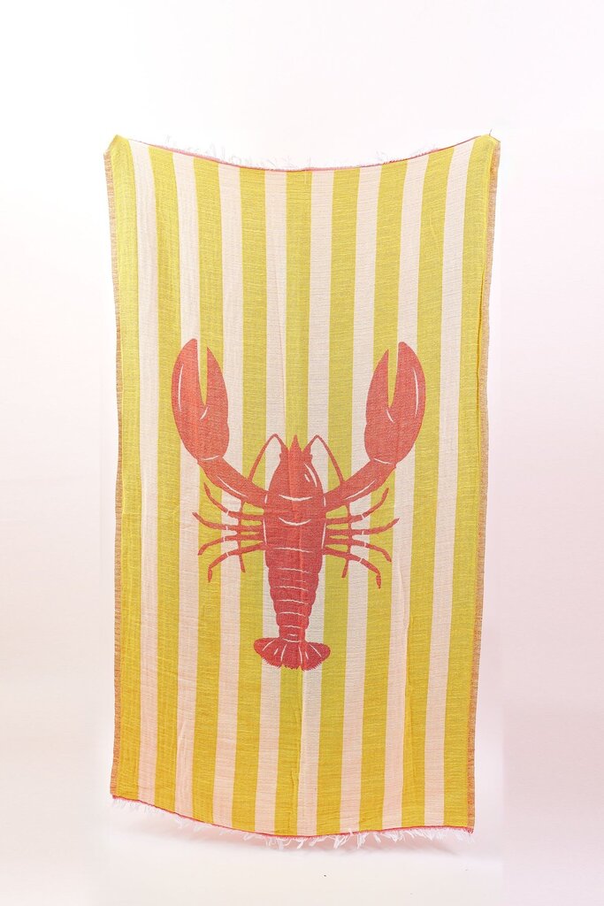 Hat Attack Turkish Towel Lobster