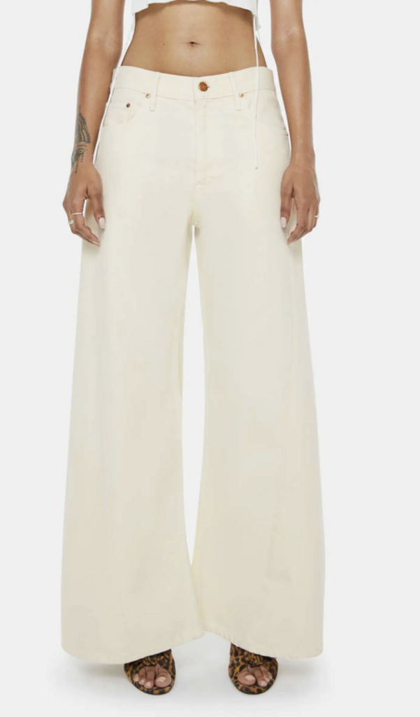 Mother Denim Lil Lemon Twist Sneak