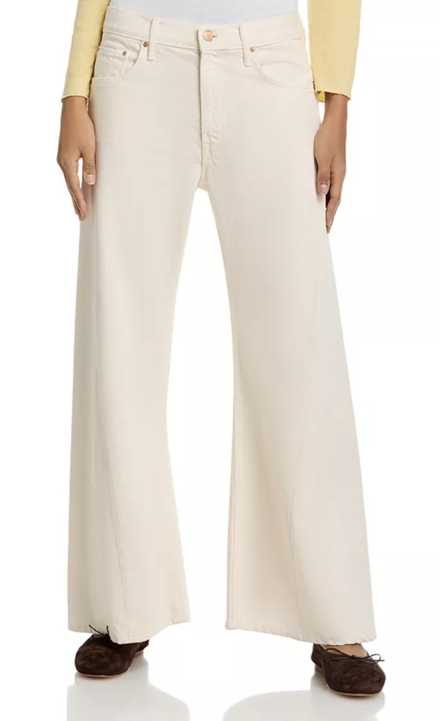 Mother Denim Lil Lemon Twist Sneak