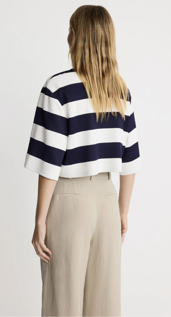 Smythe Cropped Swing Tee