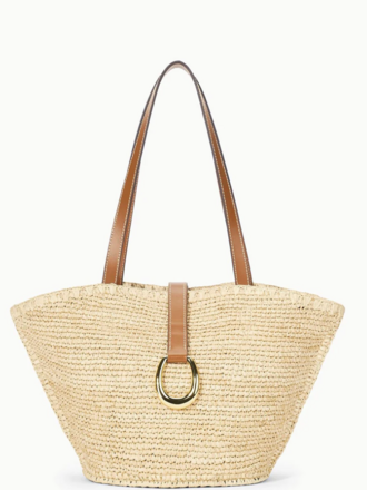 Staud Vista Raffia Tote