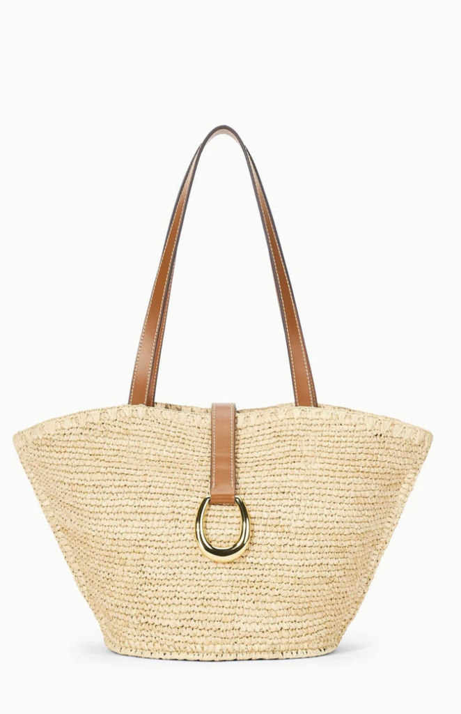 Staud Vista Raffia Tote