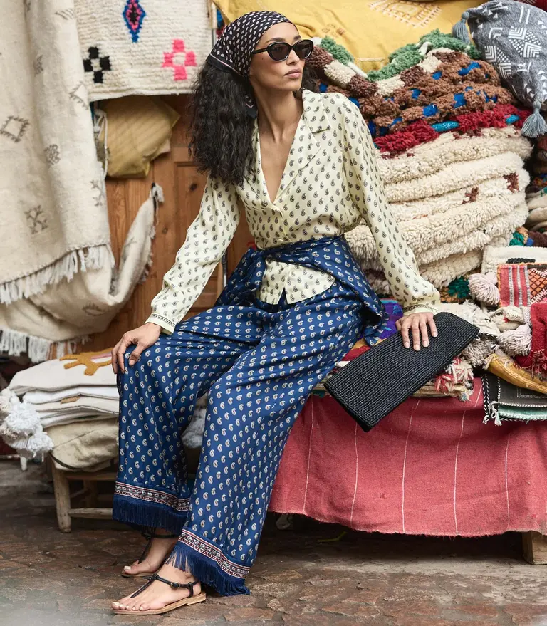 Dôen Lavon Fringe Pant