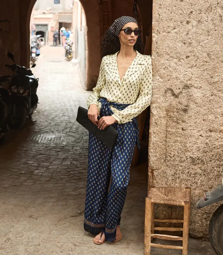 Dôen Lavon Fringe Pant