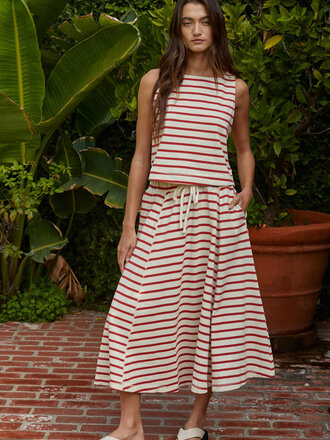 By Together Sasha Striped Skirt