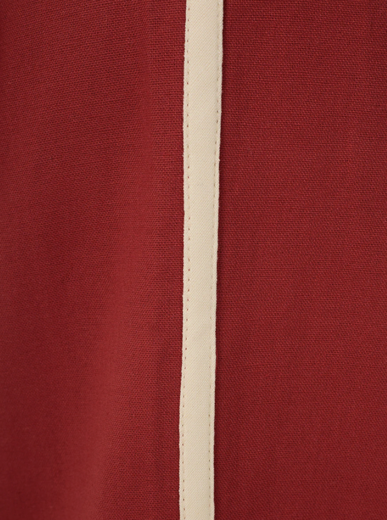 Dress To Clothing Contrast Trouser w/ Rope Belt