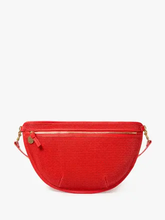 Clare V. Grande Fanny in Perforated Poppy