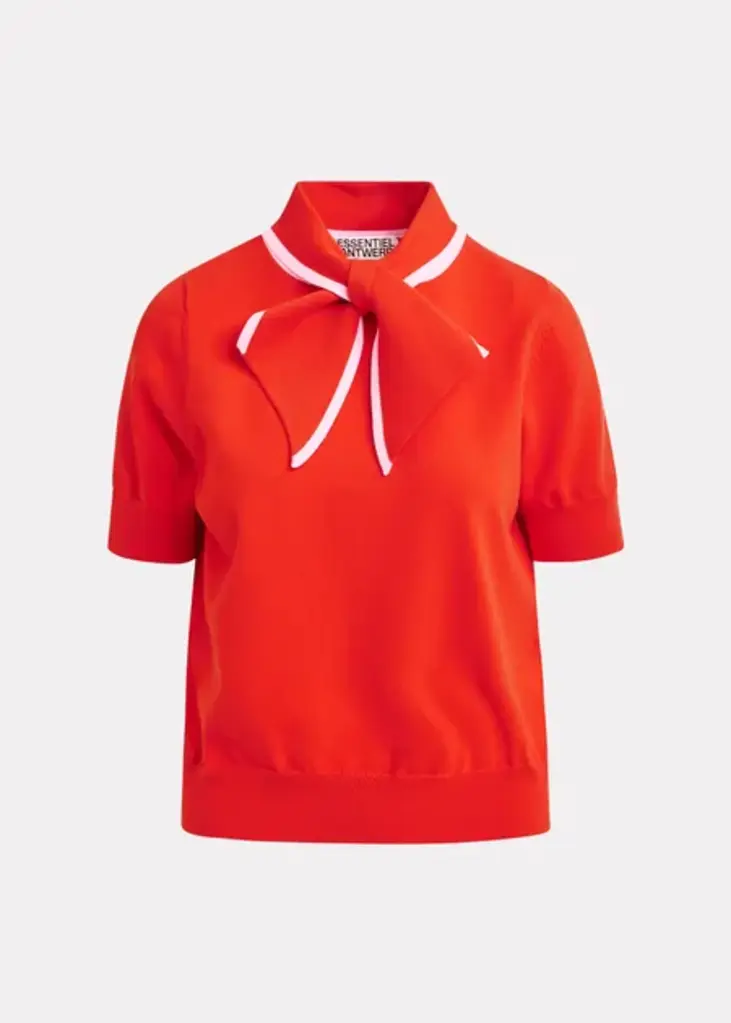 Essentiel Antwerp Jonda Fine-Knit Polo
