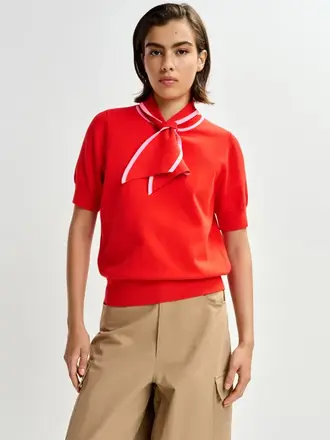 Essentiel Antwerp Jonda Fine-Knit Polo