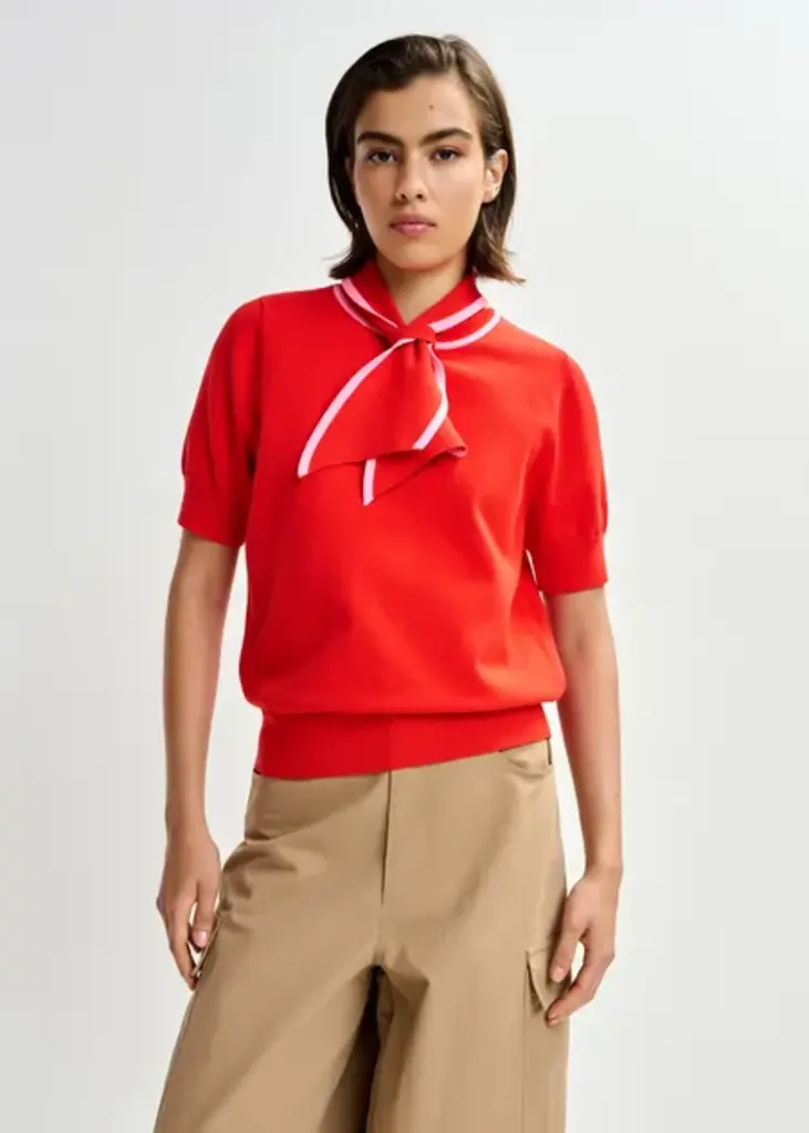 Essentiel Antwerp Jonda Fine-Knit Polo