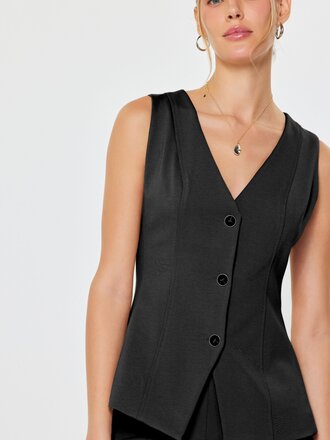 Current Air V-Neck Buttoned Vest