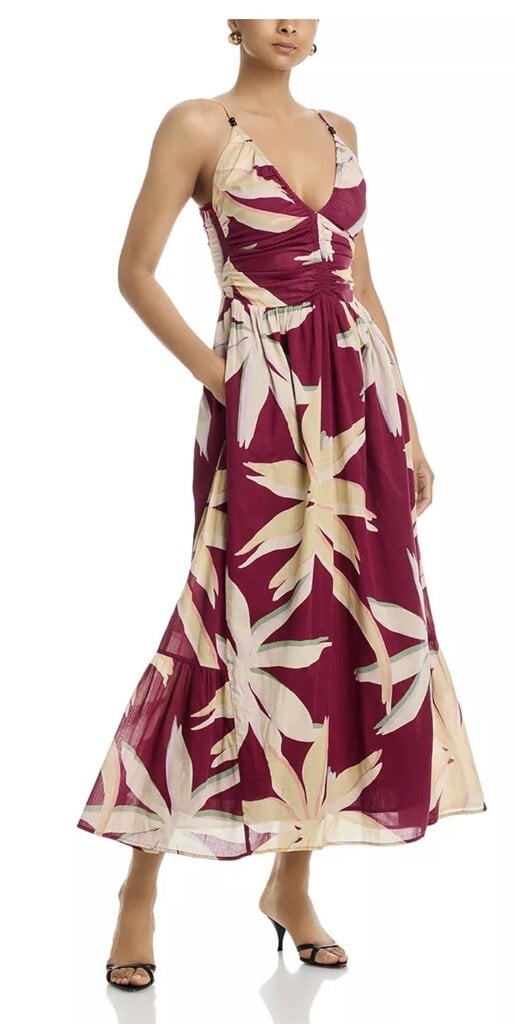 Rails Palm Dress -Red