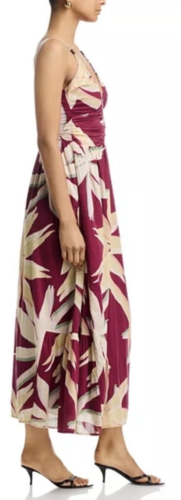 Rails Palm Dress -Red
