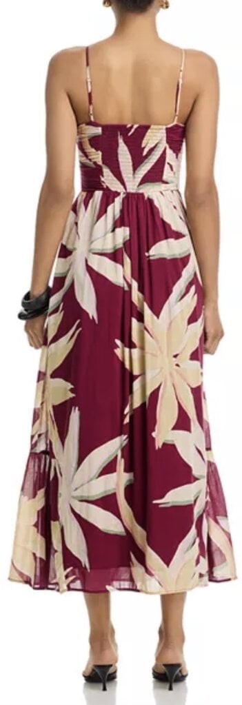 Rails Palm Dress -Red