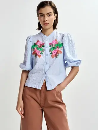 Essentiel Antwerp Jaiden Embellished Top