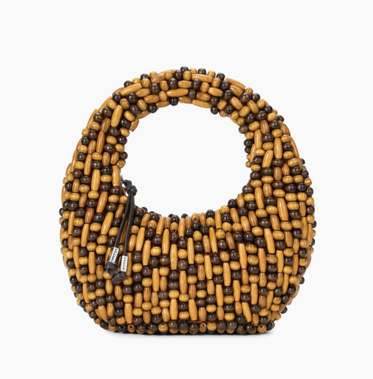 Staud Reef Wood Bead Bag
