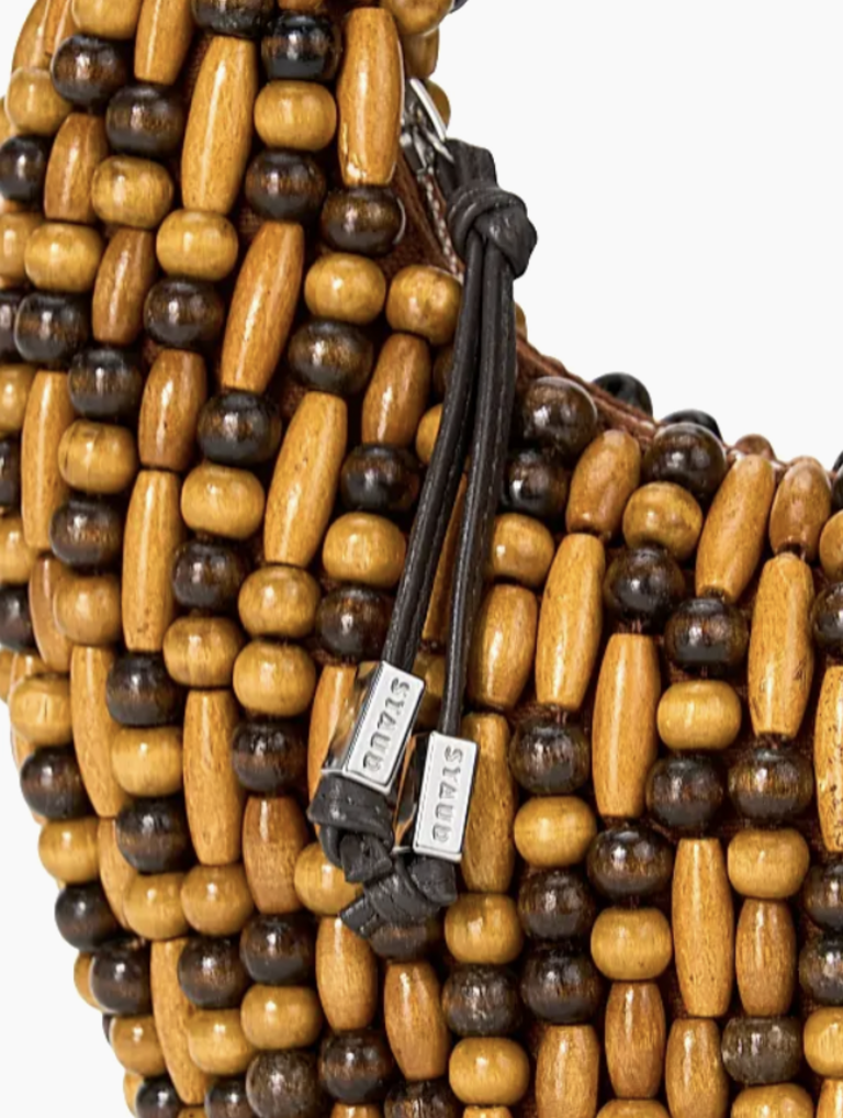 Staud Reef Wood Bead Bag