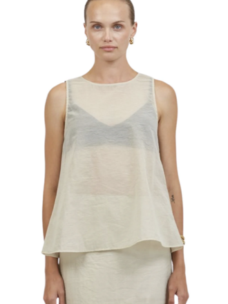 a ren Camille Sheer Top