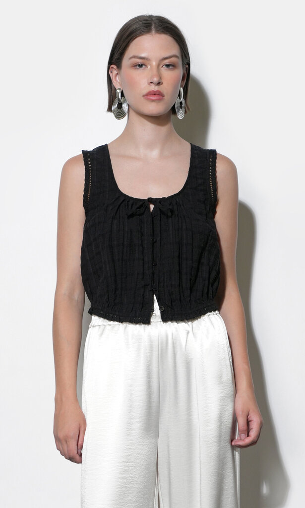 Greylin Clara Bubble Hem Top