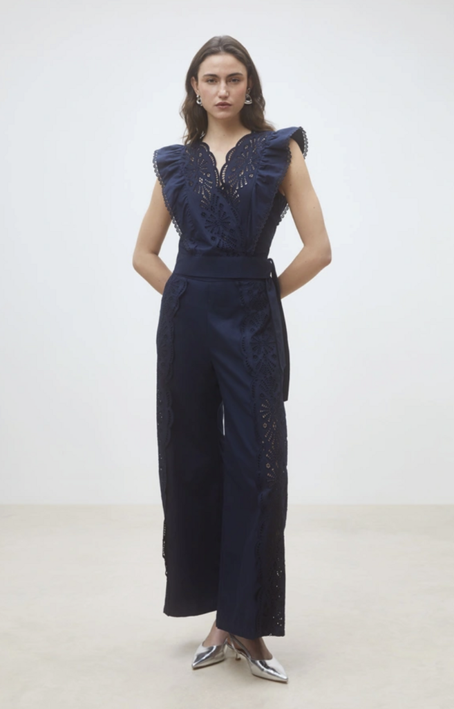 Suncoo Lila Emb. Slvls Top