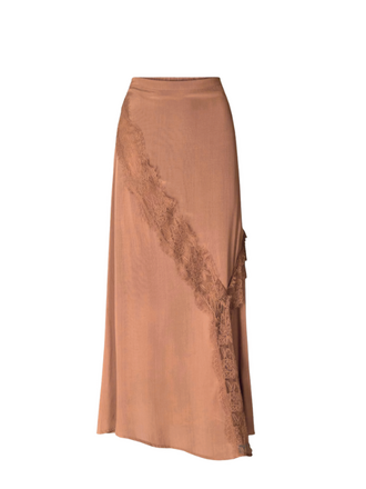 Rabens Saloner Leia Sheer Lace Skirt