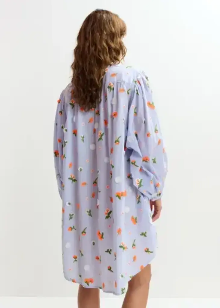 Essentiel Antwerp Jalen Embroidered Mini Dress