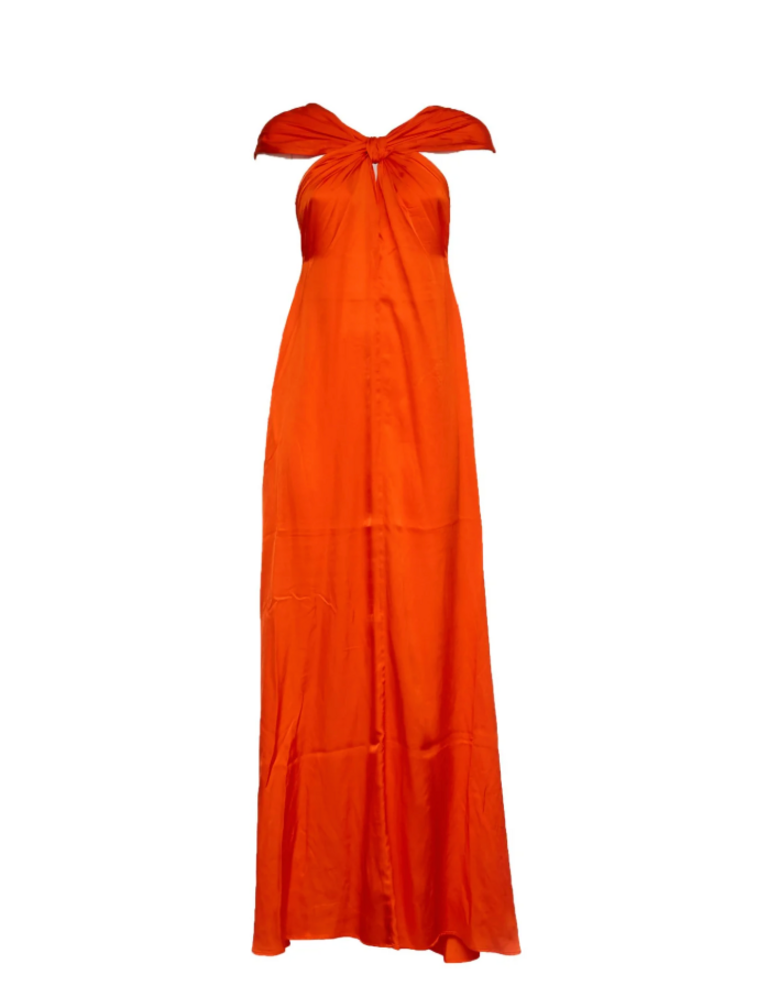 Essentiel Antwerp Jaycee Halter Neck Maxi Dress