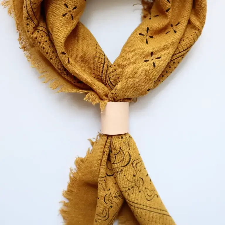 Eco Raw Studio Classic Print Naturally Dyed Bandana