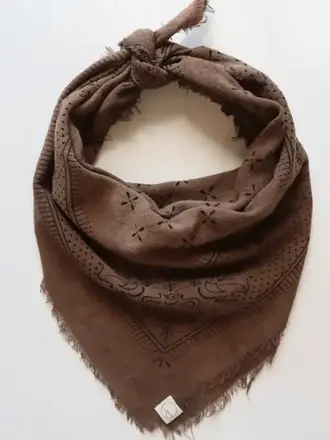 Eco Raw Studio Classic Print Plant Dyed Bandana