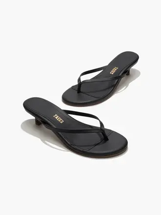 Tkees Square Toe Julia Kitten Heel - Napa