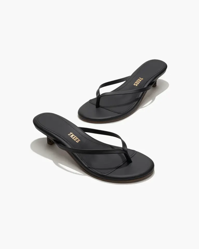 Tkees Square Toe Julia Kitten Heel - Napa