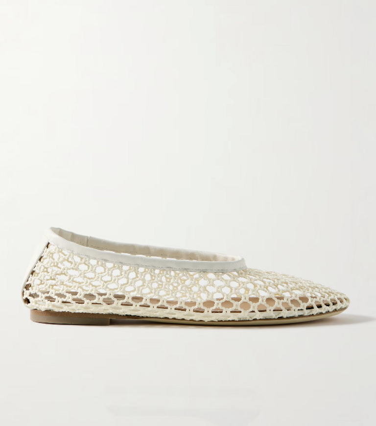 Staud Alba Ballet Paper Netting