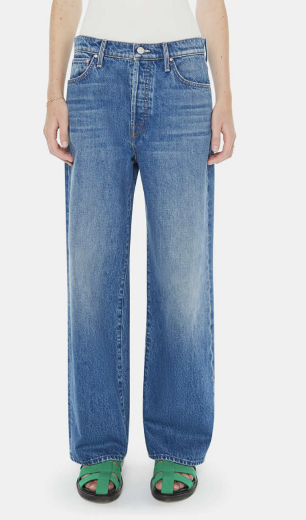 Mother Denim The Dodger Button Flood in GT