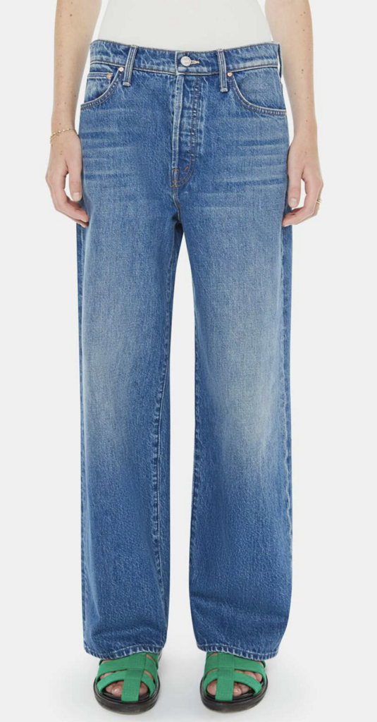 Mother Denim The Dodger Button Flood in GT