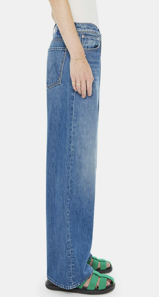 Mother Denim The Dodger Button Flood in GT