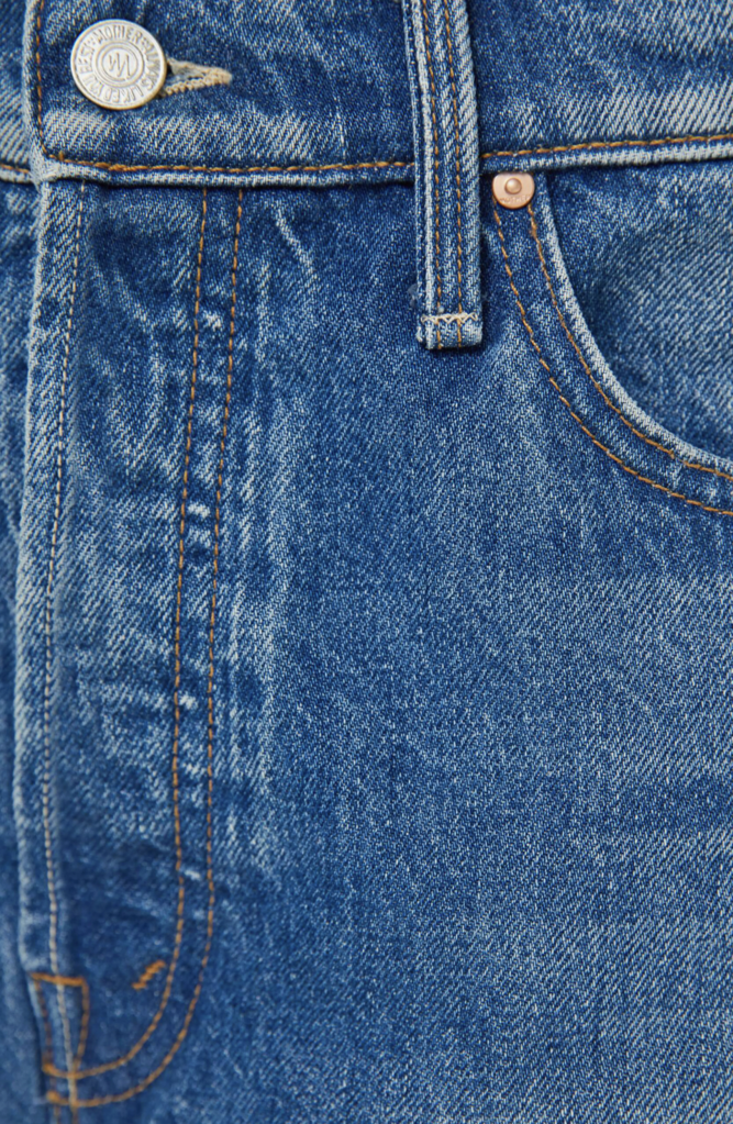 Mother Denim The Dodger Button Flood in GT