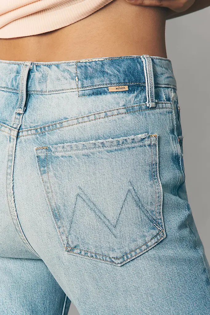 Mother Denim The Rambler Zip Flood in RITF