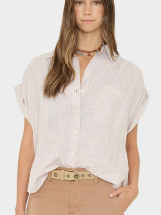 Xirena Lexi Striped  Shirt