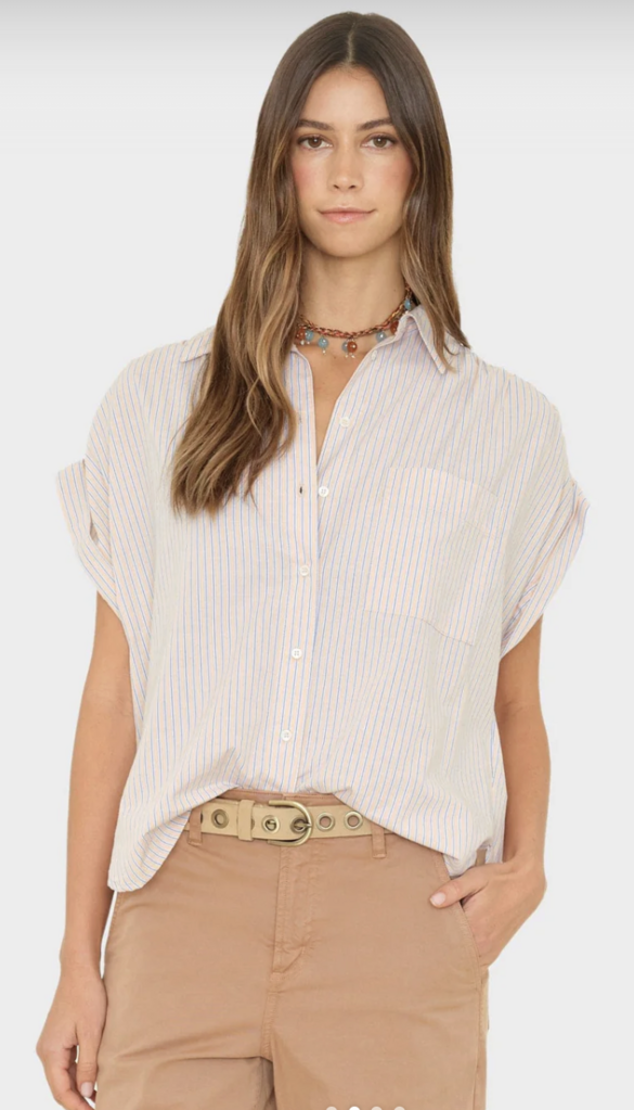 Xirena Lexi Striped  Shirt