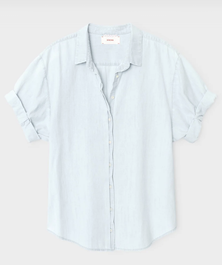 Channing Shirt Chambray - Air Blue