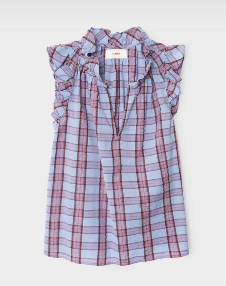 Xirena Bex Top Plaid