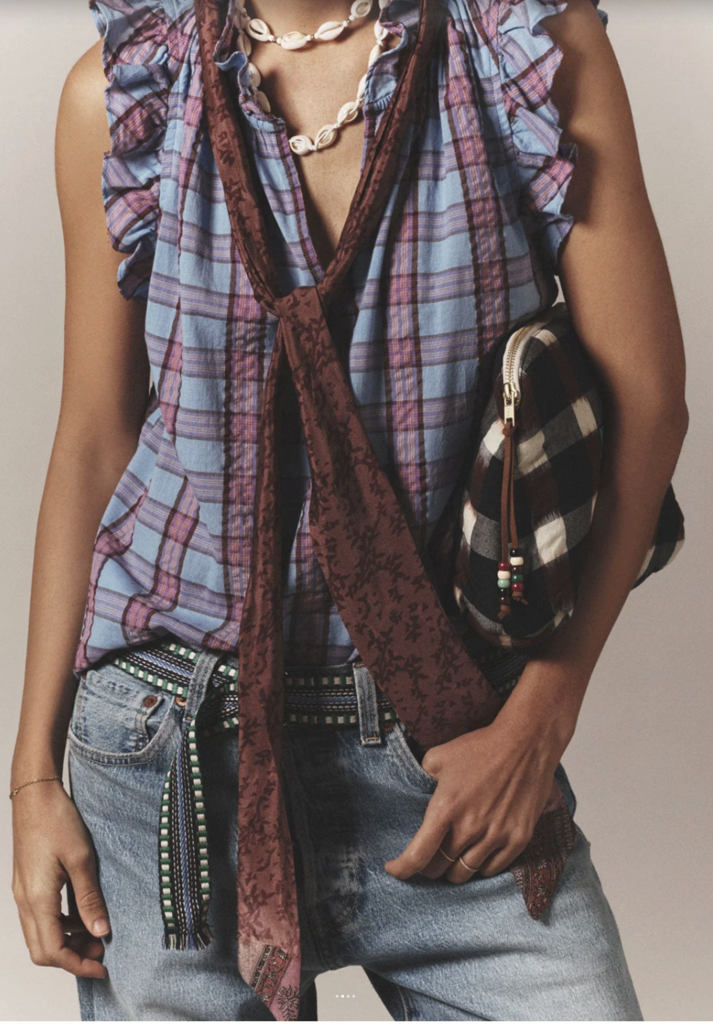 Xirena Bex Top Plaid
